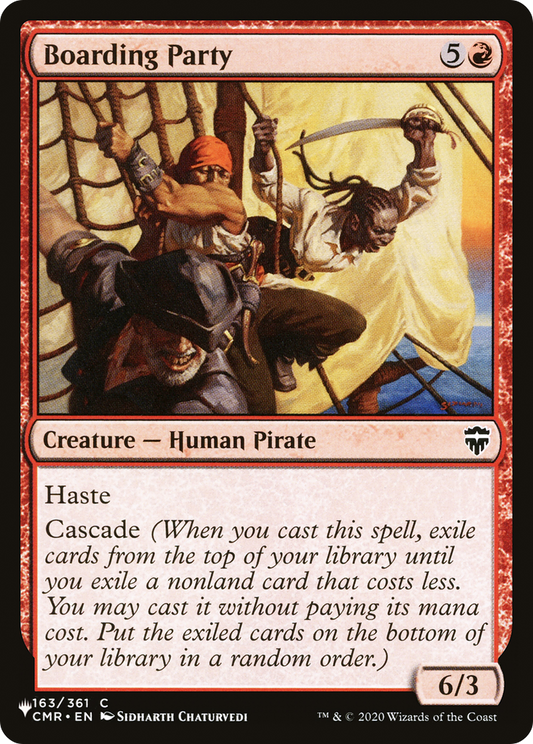 Boarding Party (LIST-CMR-163) - The List