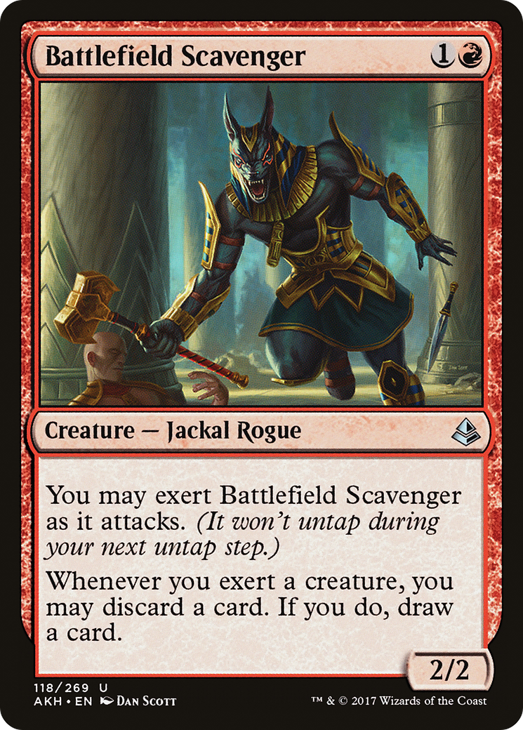 Battlefield Scavenger (AKH-118) - Amonkhet Foil