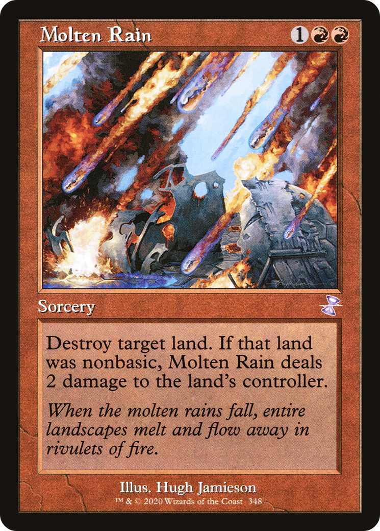 Molten Rain (TSR-348) - Time Spiral Remastered Foil