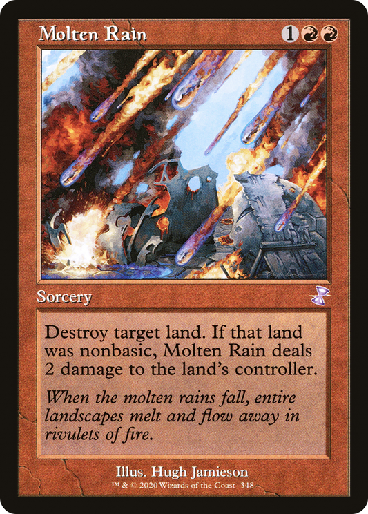 Molten Rain (TSR-348) - Time Spiral Remastered Foil