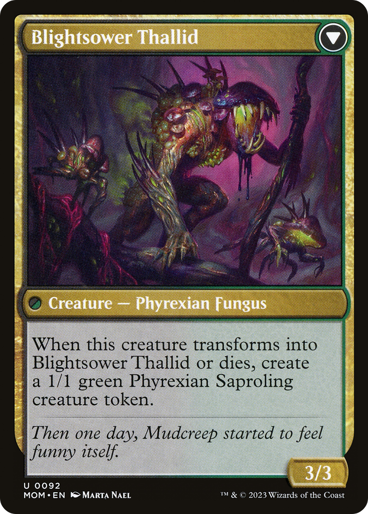 Blightreaper Thallid (MOM-092) - March of the Machine Foil