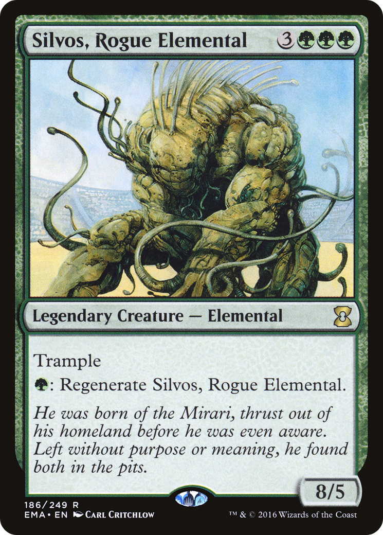 Silvos, Rogue Elemental (EMA-186) - Eternal Masters