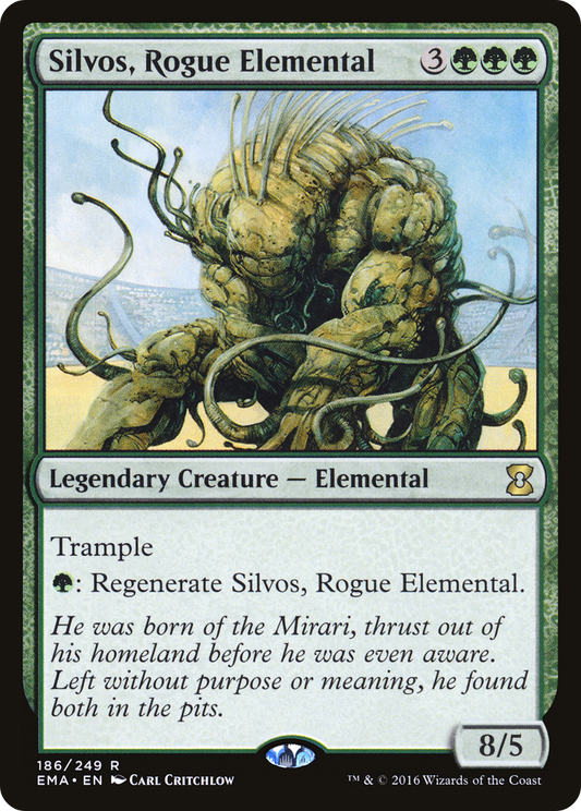 Silvos, Rogue Elemental (EMA-186) - Eternal Masters