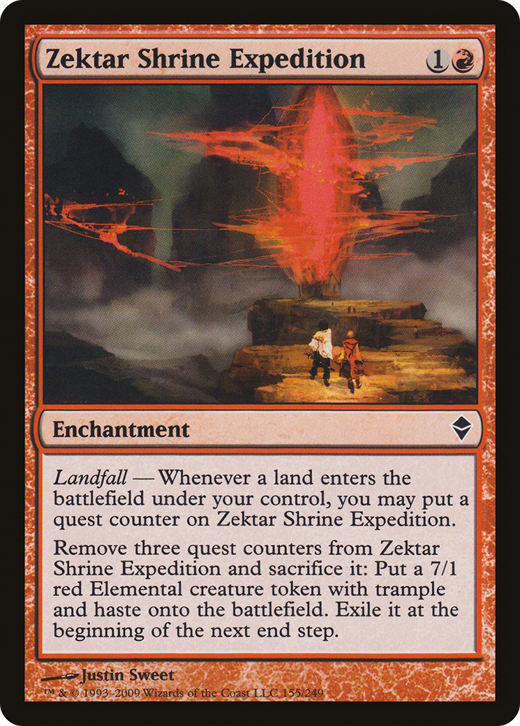 Zektar Shrine Expedition (ZEN-155) - Zendikar Foil