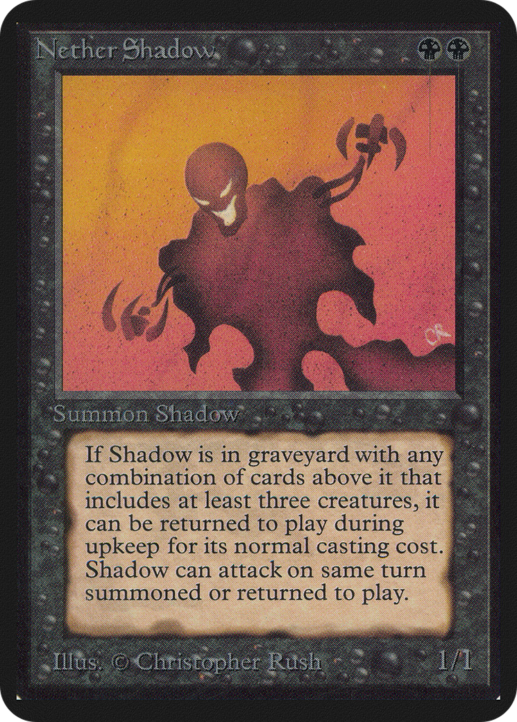 Nether Shadow (LEA-116) - Limited Edition Alpha