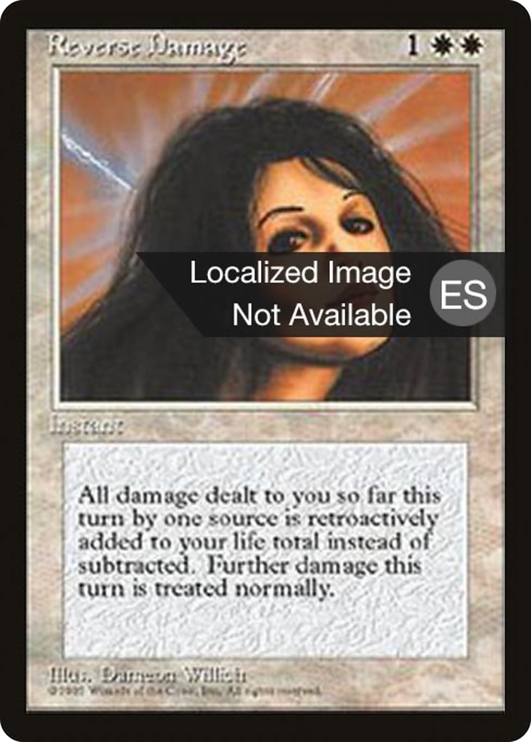 Reverse Damage (4BB-045) - Fourth Edition Foreign Black Border