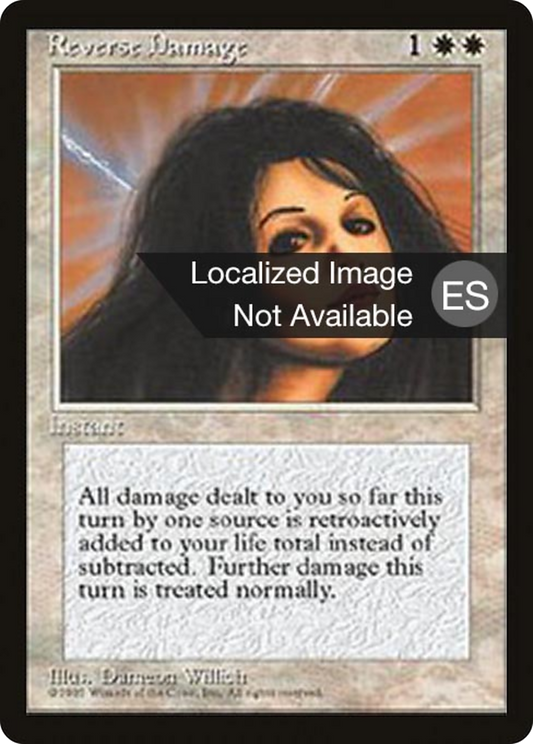 Reverse Damage (4BB-045) - Fourth Edition Foreign Black Border