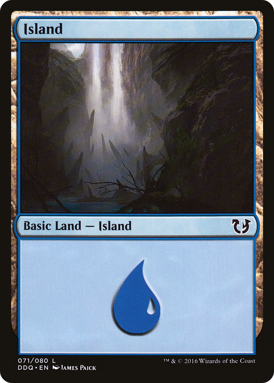 Island (DDQ-071) - Duel Decks: Blessed vs. Cursed