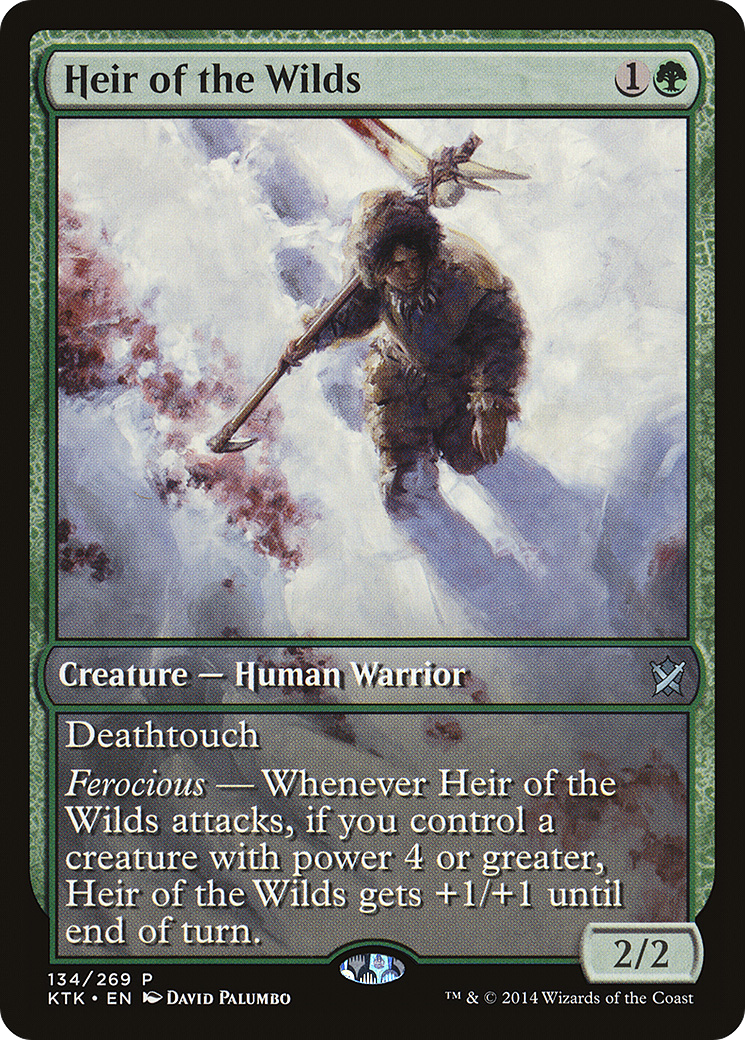 Heir of the Wilds (PKTK-134) - Khans of Tarkir Promos