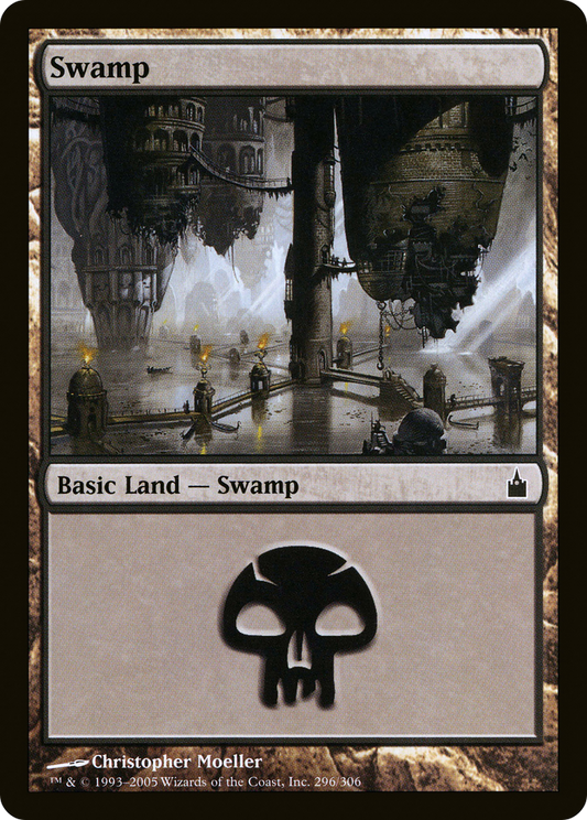 Swamp (RAV-296) - Ravnica: City of Guilds