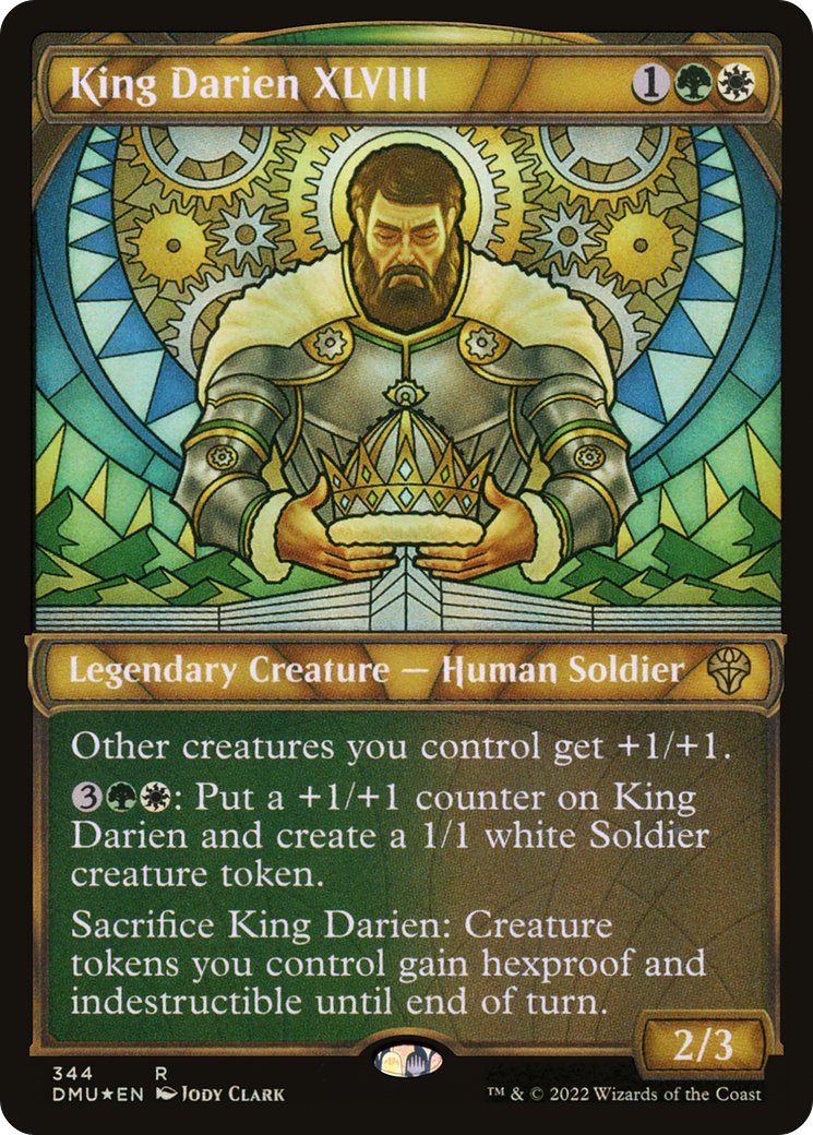 King Darien XLVIII (DMU-344) - Dominaria United: (Showcase) Foil