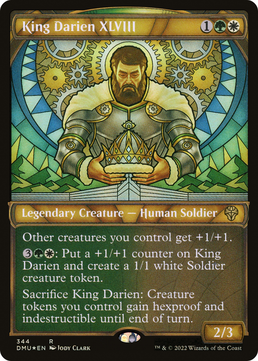 King Darien XLVIII (DMU-344) - Dominaria United: (Showcase) Foil