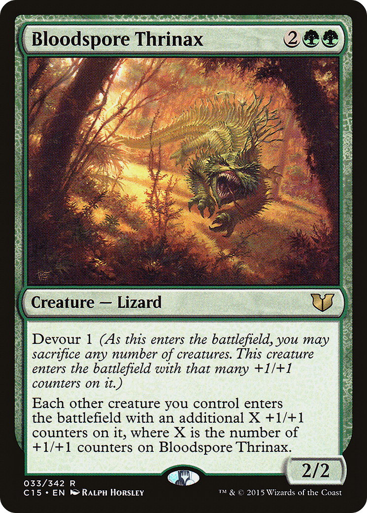 Bloodspore Thrinax (C15-033) - Commander 2015