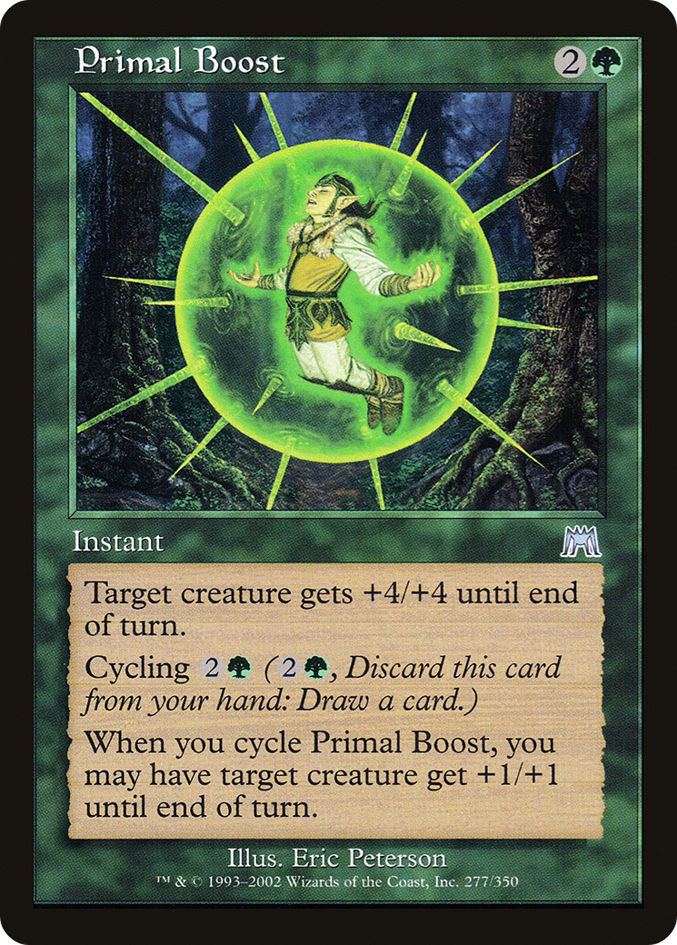 Primal Boost (ONS-277) - Onslaught Foil