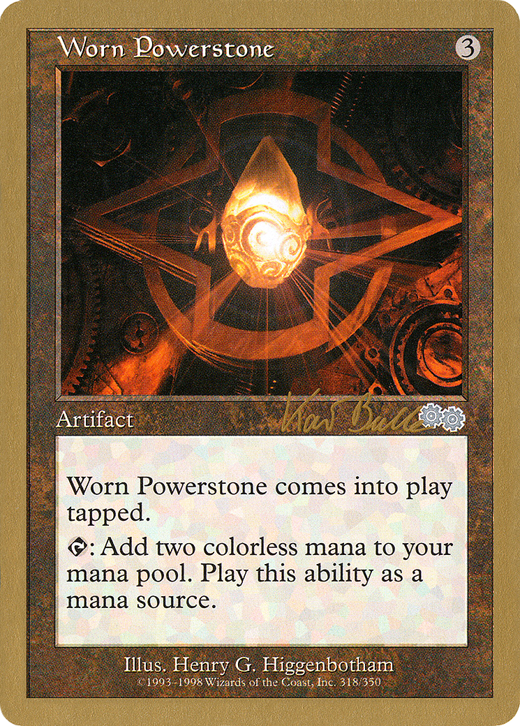 Worn Powerstone (WC99-KB318) - World Championship Decks 1999