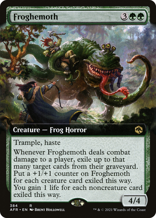 Froghemoth (AFR-384) - Adventures in the Forgotten Realms: (Extended Art) Foil
