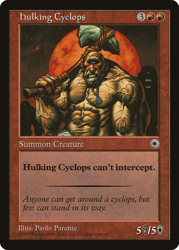 Hulking Cyclops (POR-134) - Portal