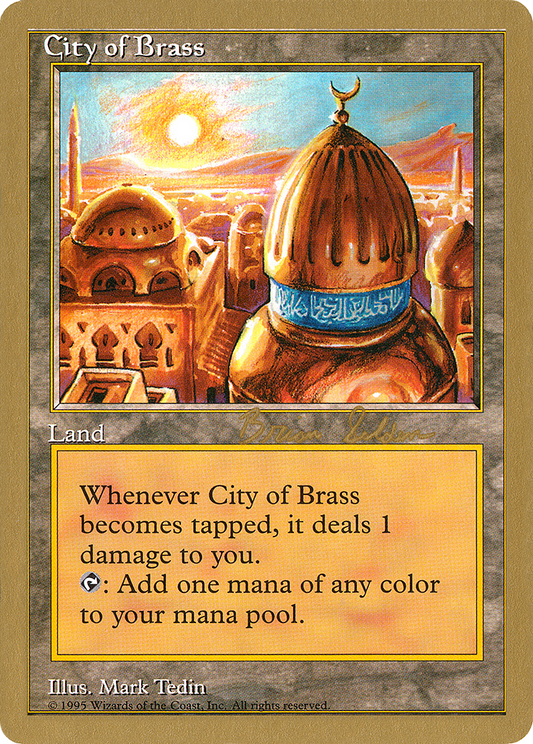 City of Brass (WC98-BS112A) - World Championship Decks 1998