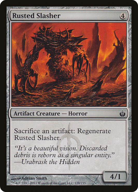 Rusted Slasher (MBS-128) - Mirrodin Besieged