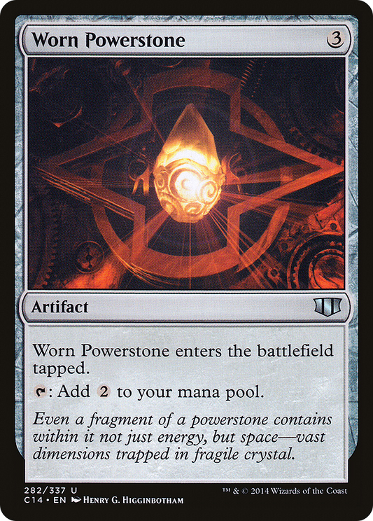 Worn Powerstone (C14-282) - Commander 2014