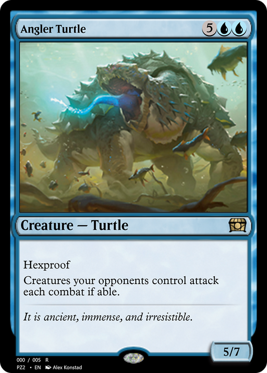 Angler Turtle (PZ2-70769) - Treasure Chest Foil