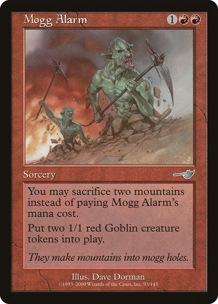 Mogg Alarm (NEM-093) - Nemesis Foil