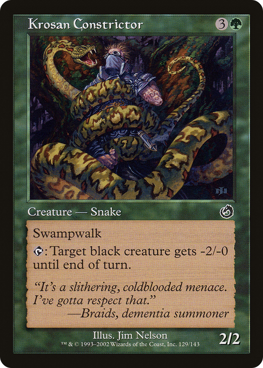 Krosan Constrictor (TOR-129) - Torment Foil