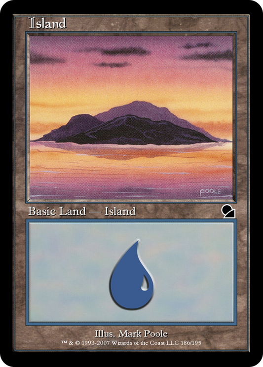 Island (ME1-184) - Masters Edition Foil