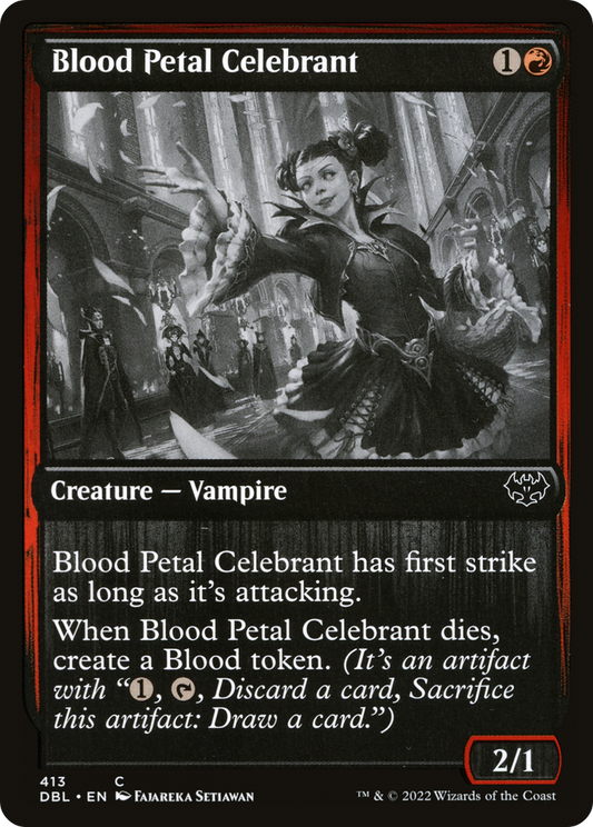 Blood Petal Celebrant (DBL-413) - Innistrad: Double Feature