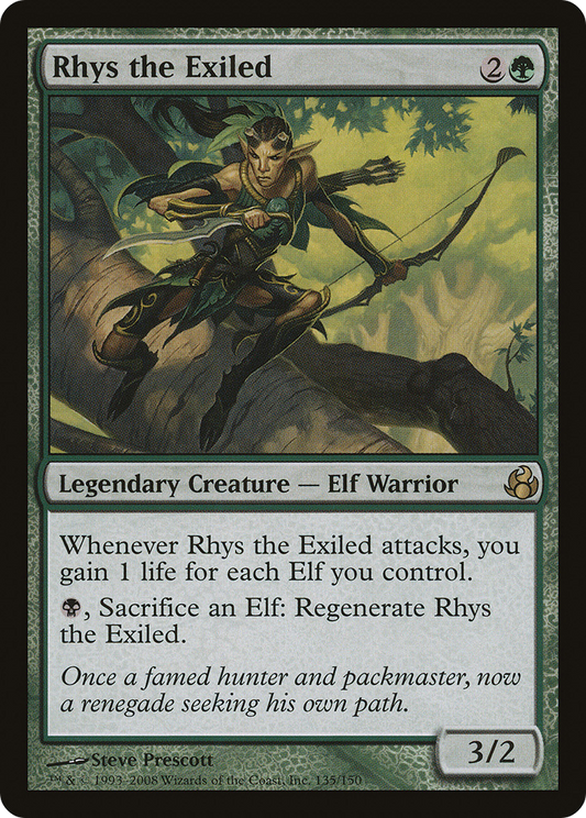 Rhys the Exiled (MOR-135) - Morningtide Foil