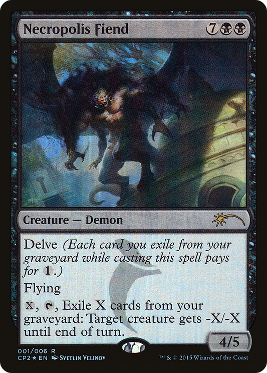 Necropolis Fiend (CP2-001) - Fate Reforged Clash Pack Foil