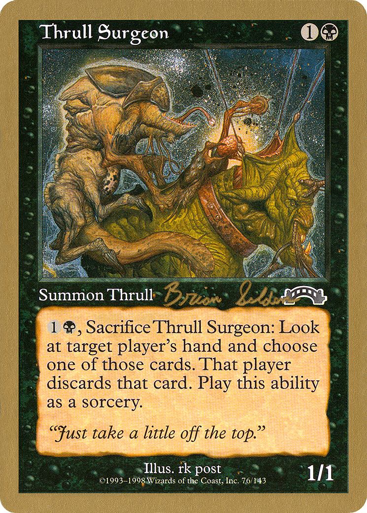 Thrull Surgeon (WC98-BS76) - World Championship Decks 1998