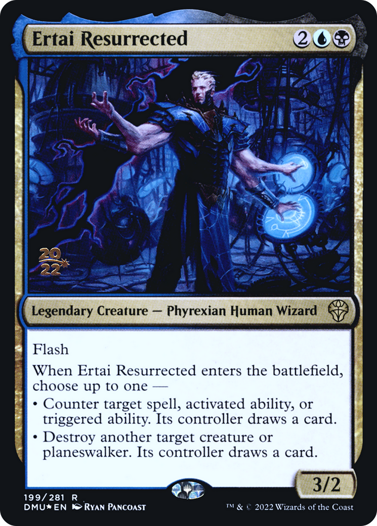 Ertai Resurrected (PDMU-199S) - Dominaria United Promos Foil