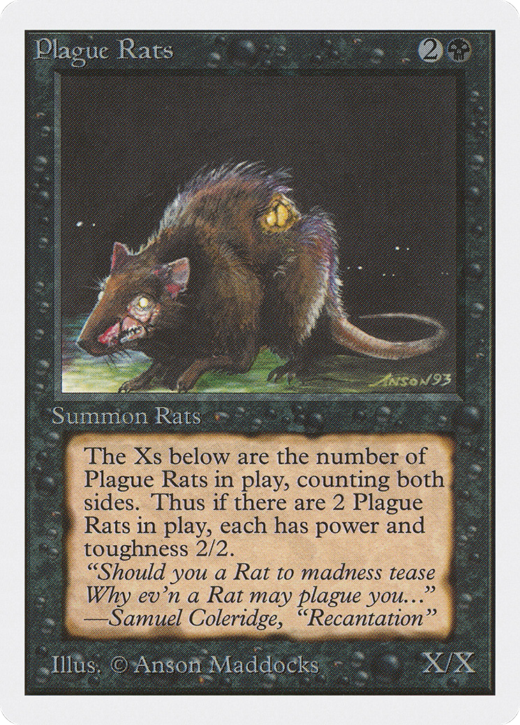 Plague Rats (2ED-122) - Unlimited Edition