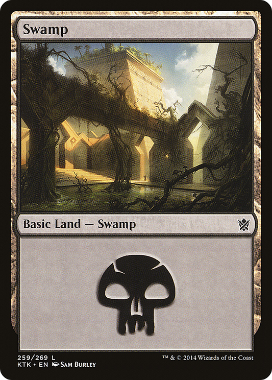 Swamp (KTK-259) - Khans of Tarkir Foil