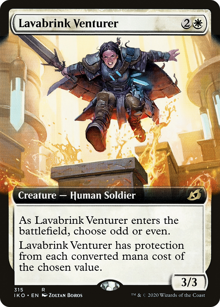 Lavabrink Venturer (IKO-315) - Ikoria: Lair of Behemoths: (Extended Art)