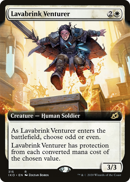 Lavabrink Venturer (IKO-315) - Ikoria: Lair of Behemoths: (Extended Art)