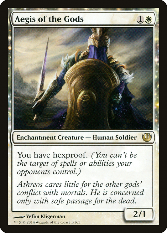 Aegis of the Gods (JOU-001) - Journey into Nyx Foil