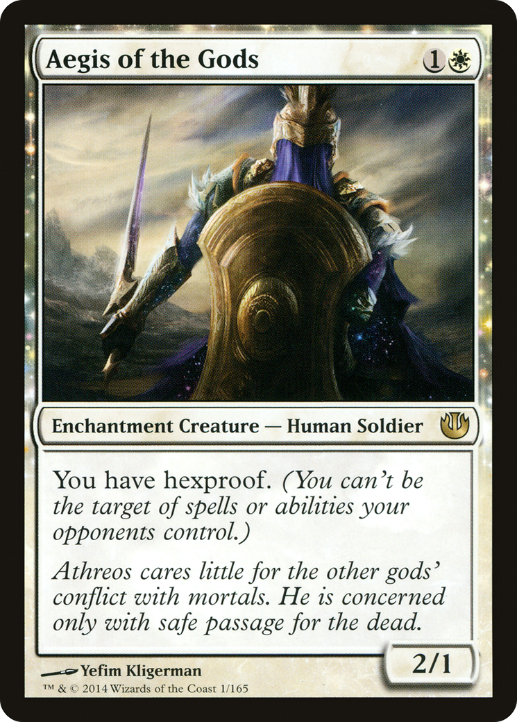 Aegis of the Gods (JOU-001) - Journey into Nyx: (nyxtouched) Foil