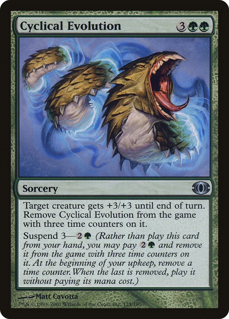 Cyclical Evolution (FUT-125) - Future Sight Foil