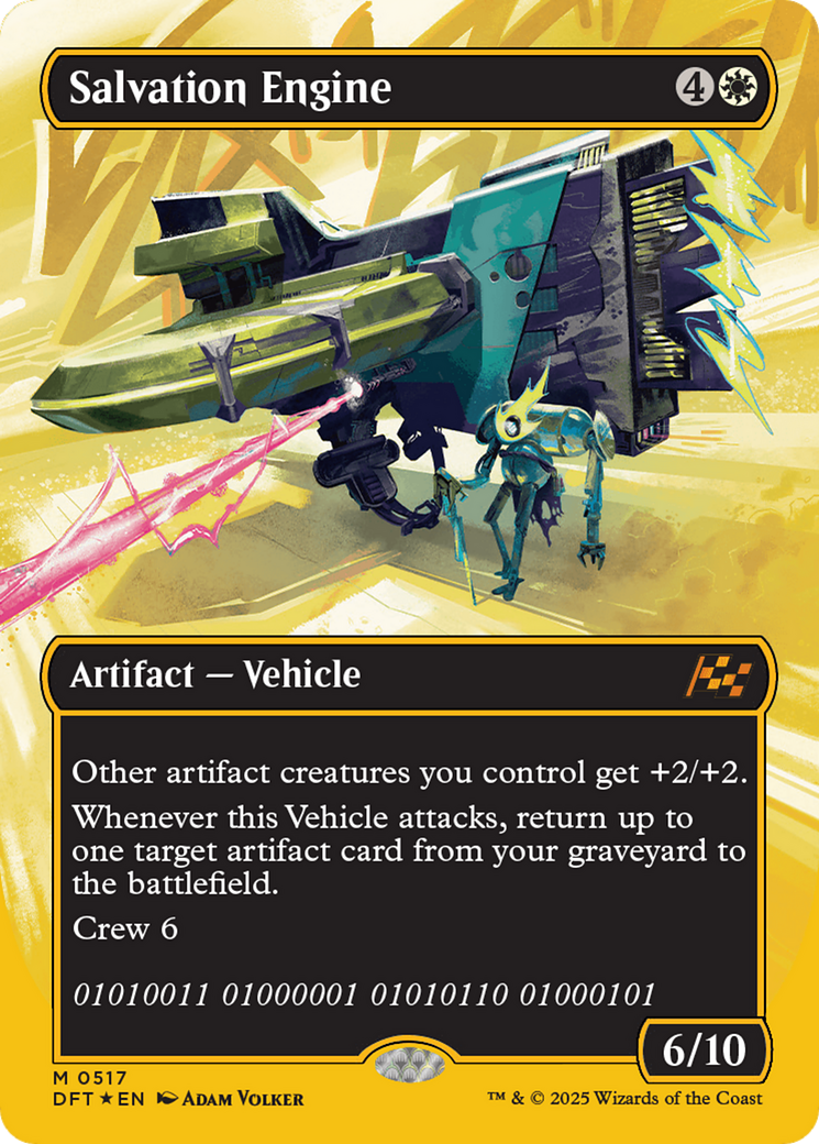 Salvation Engine  (Borderless)(DFT-517) - Aetherdrift Foil