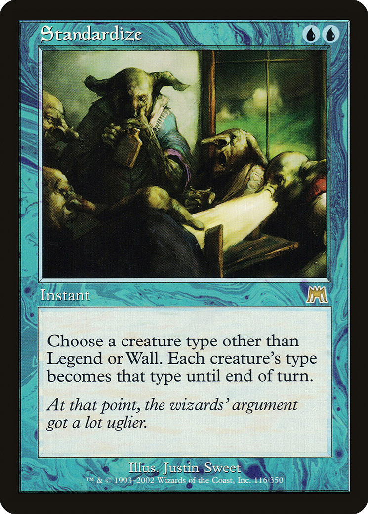 Standardize (ONS-116) - Onslaught Foil