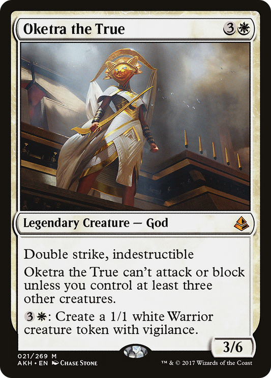 Oketra the True (AKH-021) - Amonkhet Foil