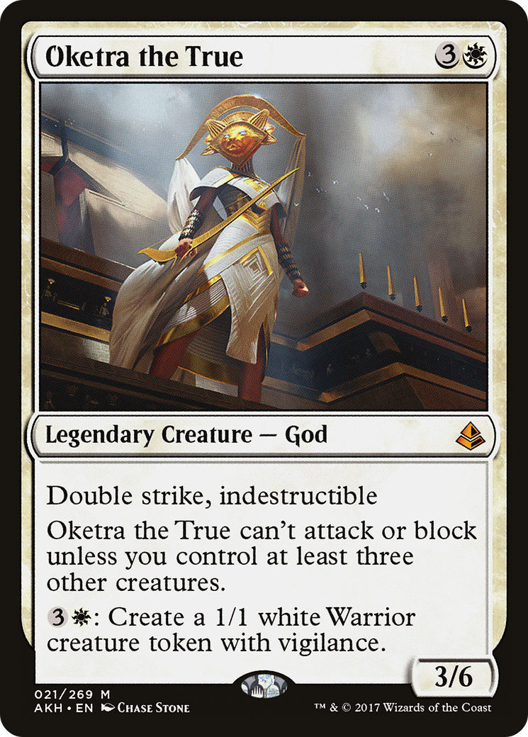 Oketra the True (AKH-021) - Amonkhet