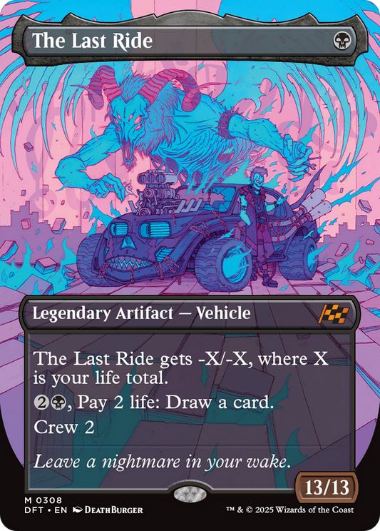 The Last Ride (Borderless) (DFT-308) - Aetherdrift (Borderless)