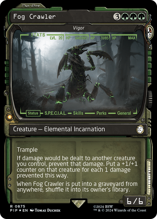 Vigor (PIP-875) - Fallout / Fog Crawler: (Showcase) Foil