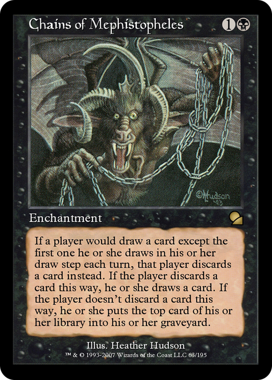 Chains of Mephistopheles (ME1-063) - Masters Edition Foil