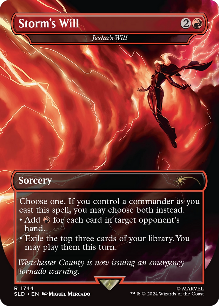 Jeska's Will (SLD-1744) - Secret Lair Drop / Storm's Will