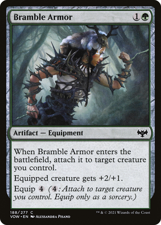 Bramble Armor (VOW-188) - Innistrad: Crimson Vow Foil