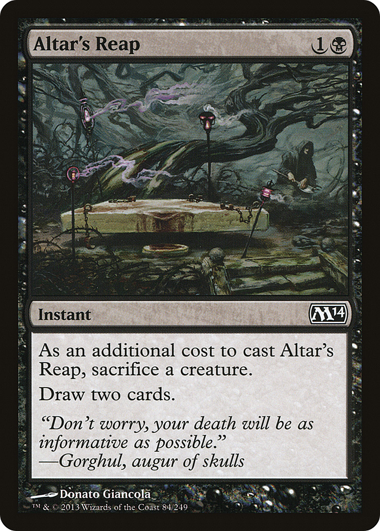 Altar's Reap (M14-084) - Magic 2014 Foil